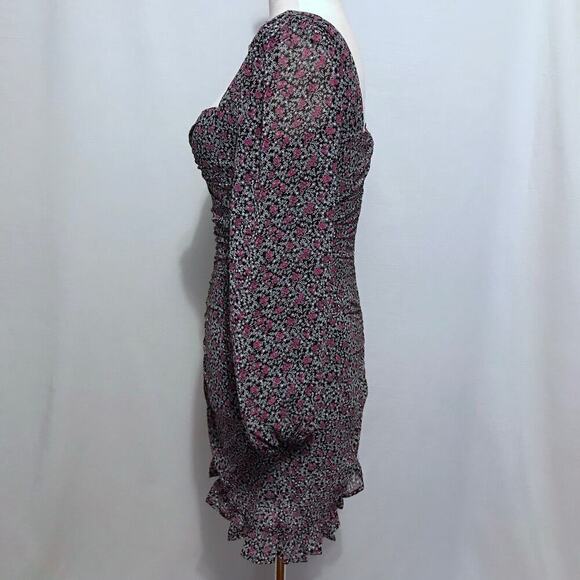 Floret Studios NWT Floral Mini Dress Women L - Picture 5 of 12